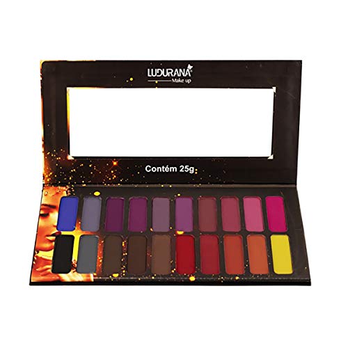 Paletas de Sombras Ludurana Luxo e 20 Cores