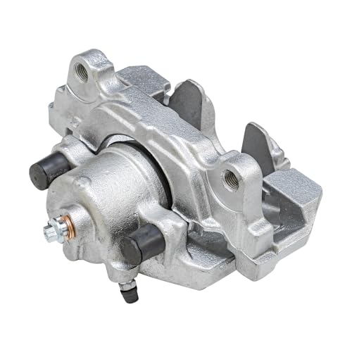 Image of Detroit Axle - Front Left Brake Caliper for Audi A1 A3 TT RS TTS Quattro VW Bora Jetta Beetle CC Eos Golf GTI Passat, Driver Side Disc Brake Caliper w /Bracket Replacement