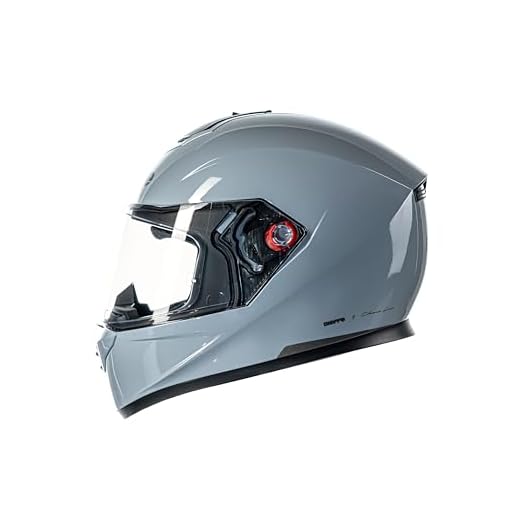 Bieffe Capacete Fechado Moto B-12 Classic Cinza Moon/Grafite 58