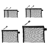 【DÉTAILS DE QUALITÉ SUPÉRIEURE】 Notre trousse est conçue avec des coutures renforcées et une fermeture éclair robuste, garantissant une utilisation durable. La maille respirante permet un séchage rapide, réduisant les odeurs et l'accumulation de bactéries. Profitez d'une trousse qui allie style et praticité, tout en restant élégante.