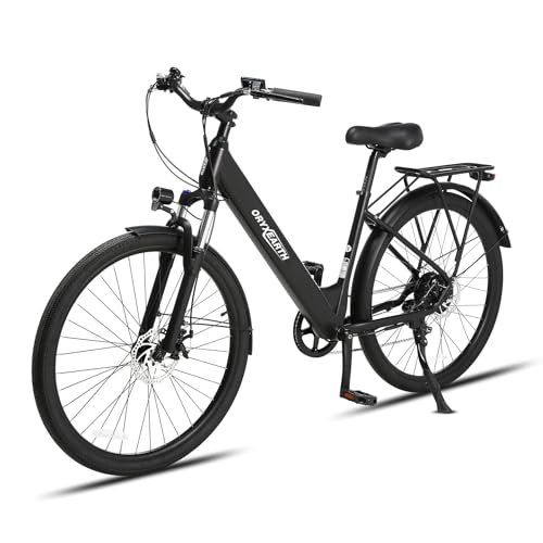 Oryxearth E-Bike, Drehmomentsensor Elektrofahrrad, 27.5 Zoll E Bike Herren Damen mit Abnehmbarer 36V 10Ah Lithium-Akku, 250W Motor, 25 km/h und 100 km Reichweite, Pedelec Electric Bike für Erwachsene