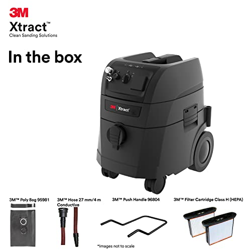 3M Xtract 9 Gallon Industrial Vacuum