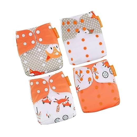 Toyvian 4 Piezas Pañal Lavable Pañal De Bebe Pañal a Prueba De Fugas Pañal Recién Nacido Lencería Ropa Interior De Bebé Ropa Interior De Niño Pañales Niño Pequeño Bulto