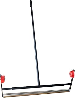PAD ‘N PROTECT Improved Carpet Protector Film Protection Applicator, Adjustable 24”-36” Width, Fits 1.5”-3” Core, Extra Strong Handle & Joints, Durable Carpet Shield with Manual, Easy Installation