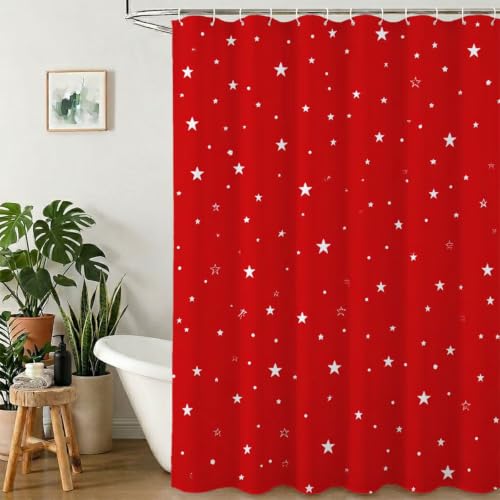 Rideau de douche polyester anti-moisissure avec ourlet lesté stable - 2