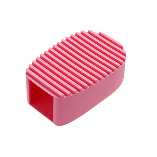 LALAFINA Mini Planche à Laver Silicone Brosse à Linge Portable Multifonctionnelle Pour Nettoyage Des Vêtements Rose