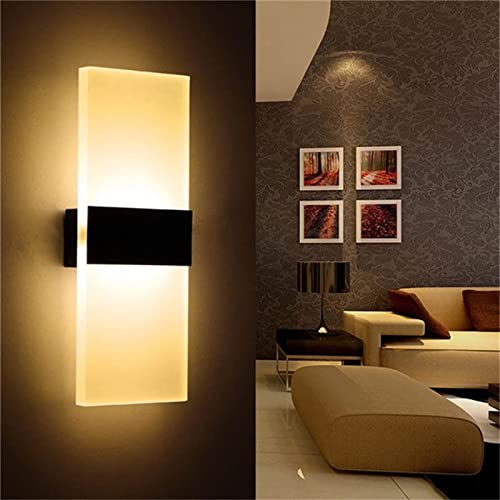 Ankboy Acrylic Wall Lamp With Touch Switch, Usb Rechargeable Led Battery Powered Wall Sconces Set Of Two, Magnetic Bedside Wall Light Fixtures Portable Night Lights Indoor, Warm White 3000K #TOP5