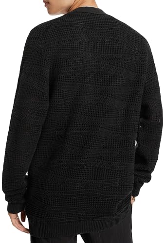 John Varvatos Men's Gerard Cardigan Sweater4