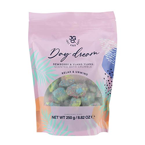 Dewberry and Ylang Ylang Bath Crumble, Aromatherapy Bath Fizz, 250g (8.8 oz)