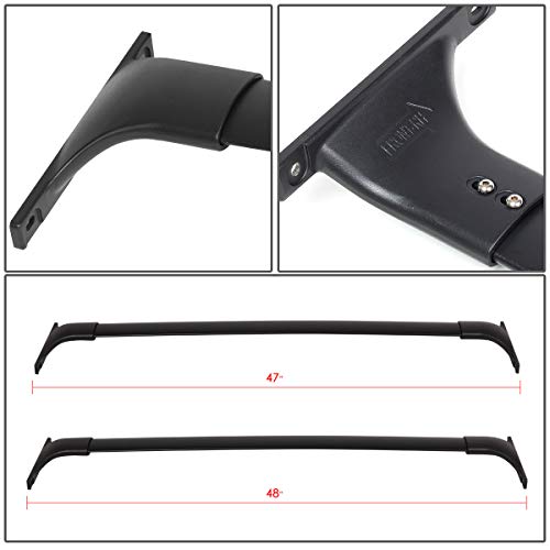 Pair Oe Style Aluminum Roof Rack Rail Cross Bars Cargo Carrier Compatible With Infiniti Qx56 Qx80 11-19 #TOP4