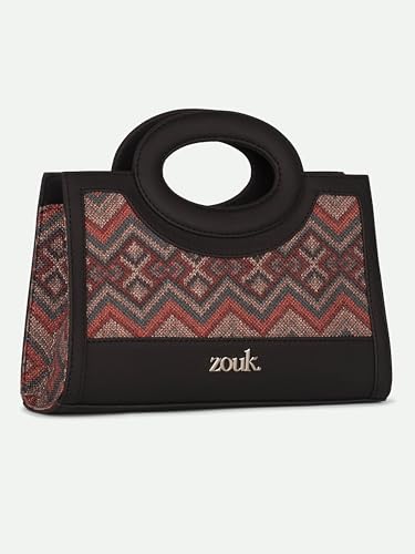 Image of ZOUK Zoe Sling Bag | Stylish Women's Crossbody Bags | Purse | Detachable Strap | Water-Resistant | Trendy Girls Side Bag | Compact & Chic