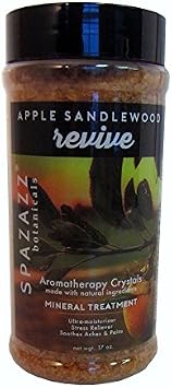 Spazazz Aromatherapy Spa and Bath Crystals Escape Apple Sandalwood 17oz