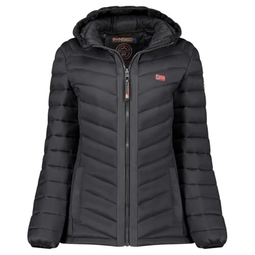 Chaqueta de plumas de invierno CARLITI Mujer Geographical Norway con capucha acolchada