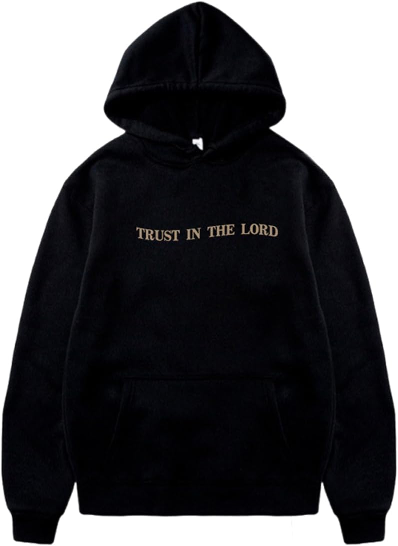 TRUST IN THE LORD Hoodie Christian Faith Religious God Tops Man Woman Pullover Sweatshirt Y2K Longsleeve - Image 2