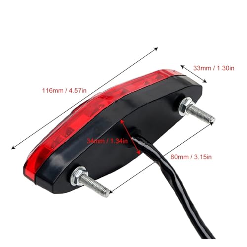 Luz trasera de freno LED Suzuki DR 650 que soluciona fallos de visibilidad 2