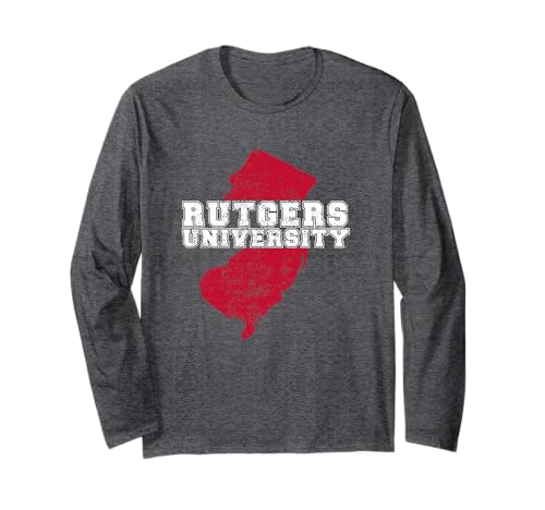 Rutgers University Scarlet Knights State Long Sleeve T-Shirt