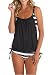 Tankini swimsuits for women swimwear top Strips Bikini