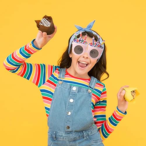 Festa, Festa Aniversário 5/10 Peças, Sol Festa Novida, Óculos Em Forma Bolo Aniversário, Sol Feliz A