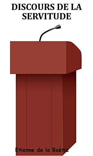 Télécharger Discours de la servitude volontaire Francais PDF