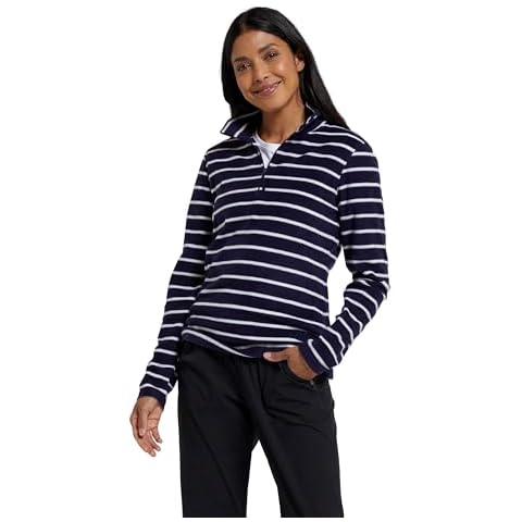 Mountain Warehouse Women's Lightweight Half Zip Fleece Cover
