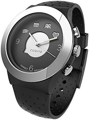 Cogito Fit Silicon Watch - Black/Silver