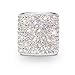 Car Headrest Collars, YINUO 4 Pack Crystal Car Seat Headrest Decoration Charms For Auto Car Truck SUV Vehicle - Silver
