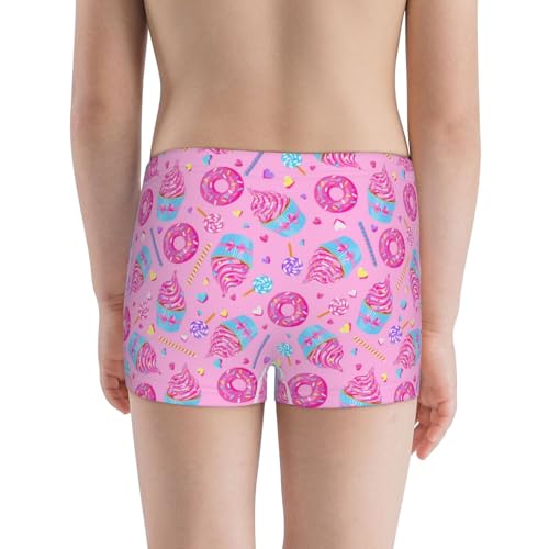 Boys' Cotton Boxer Brief Soft Underwear-Donuts3
