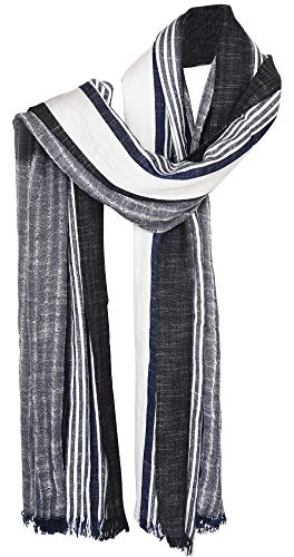 Zaina Men's and Women's Cotton Viscose Fit for All Ages Trend Scarf (90 X 180 Cm, Multicolor) 3