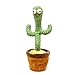 Juguetes de Peluche de Cactus, Cactus bailarín de Peluche Juguetes Electrónicos temblorosos Cactus de Baile Divertidos Juguetes educativos para la Primera Infancia, 32cm, 120 Canciones