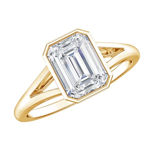 Rosec Jewels 1.8 Carat Emerald Cut Ring