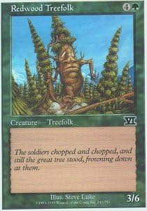 Magic The Gathering - Redwood Treefolk - Sixth Edition