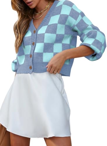 Dokotoo Chunky Cardigan Sweaters for Women Early Fall Fashion Casual