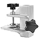 Pssopp Hundesalon Tischarme Clamp Hundesalon Tischarm H Bar Clamp Holder Haartrockner Clamp Clip Zubehör Aluminiumlegierung Fixture Fixation Clip(20 * 20mm)