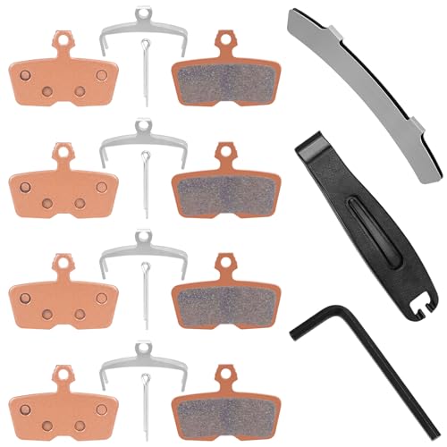 4-Piston Sintered Metal MTB Bike Brake Pads Compatible with SRAM Code,Code R,Code RSC and Guide G2 RE/DB8/DB6/DB4 Brake Pads for Mountain Bike DH AM Electric Scooter E-Bike by PACYTION - Used condition - US$16.62