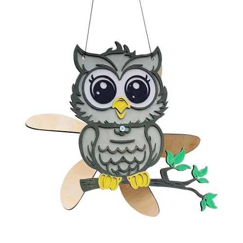 Garten-Spinner, Tier-Innenhof-Windspiel aus Holz, Rasen-Ornamente, lustige Garten-Windmühle für den Außenbereich, Gartendekorationen