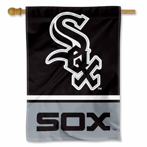 Chicago White Sox Double Sided House Flag