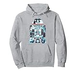 17STRW01455A-001 Silhouette complète de Star Wars R2-D2 Star Wars Story Sweat à Capuche