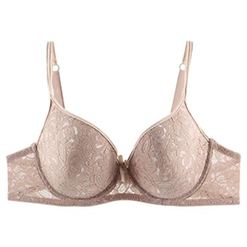 YY Cherry Thin Cup Plus Size B C D Non-Padded Push Up Bras
