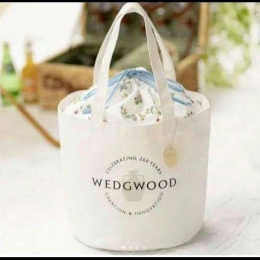 Amazon.co.jp: ワイルドストロベリーウェッジウッド 巾着付き