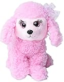 The Petting Zoo, Lash'z Pink Poodle Stuffed Animal, Gifts for Girls, Plush Toy 10 inches