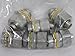 Crouse-Hinds LT38 Straight Liquidtight Connector 3/8" Lot of 2