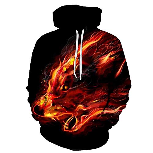 Sweatshirts loup 3D enfants parfaits pour l'école et les sorties en plein air
