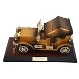 Mélodies classiques raffinées : le mécanisme interne de la boîte à musique diffuse des mélodies douces et continues, faisant de cette boîte à musique un précieux souvenir et créant une ambiance chaleureuse dans n'importe quelle pièce. boîtes à musique vintage, véhicules miniatures