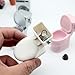 1/12 Dollhouse Simulated Flushing Toilet with Flushing Sound Dollhouse Bathroom Furniture Decoration Dolls House Accessories