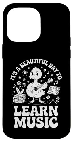 Funny Its A Beautiful Day To Learn Music Says �X�}�z�P�[�X iPhone 14 Pro Max �p