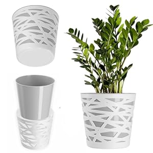 KADAX Pot de Fleurs en Plastiq...