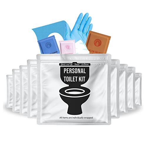 Personal Toilet Kit To Go 10 Pack