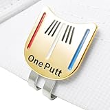 Orrdiffi Magnetischer Golfball-Marker mit Hutclip Golf Putting Alignment Tool Golfballmarker mit Magnetischem Hutclip Präzises Ausrichtungswerkzeug für Putting Training mit Aufbewahrungsbox