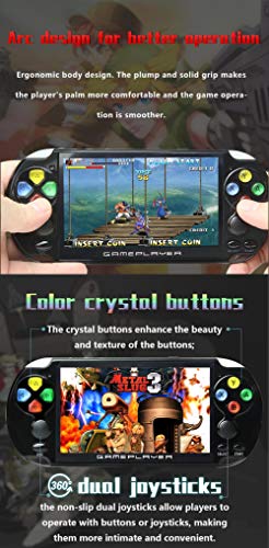 CZT-Consola-de-Videojuegos-multifuncion-de-51-Pulgadas-Botones-de-Cristal-de-Color-Juegos-8000-incorporados-Bateria-de-Litio-MP3-Archivo-de-Juegos-AV-out-Dispositivo-de-Juegos-portatil-Negro
