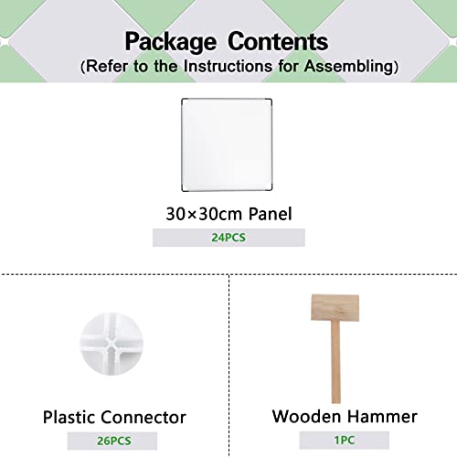 C&AHOME 6-Cube Storage Organizer, Stackable Storage Cubes Shelves, Portable Bookshelf, Plastic Clothing Storage Closet Organizer, DIY Modular Shelving Units for Wardrobe, Home, Milky thumbnail 9
